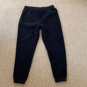 Wild Fable Fuzzy Black Comfy Sweatpants